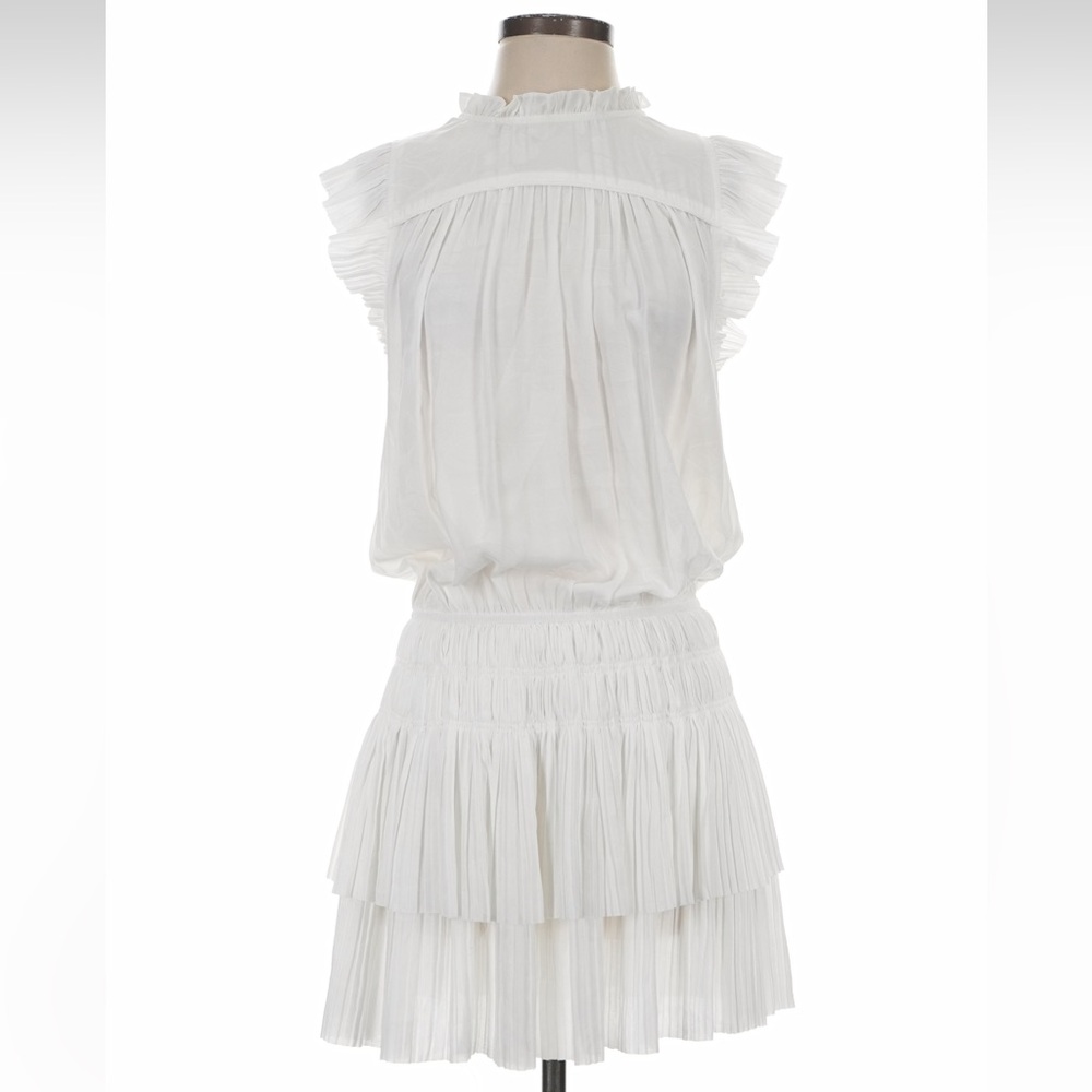 NWT Current Air Drop Waist Pleated Skirt Dress Size S